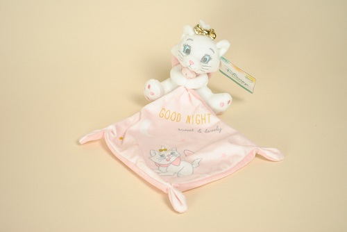 Disney Marie le chat Doudou mouchoir Good night sweet & lovely