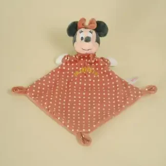 souris minnie plat losange marron pois