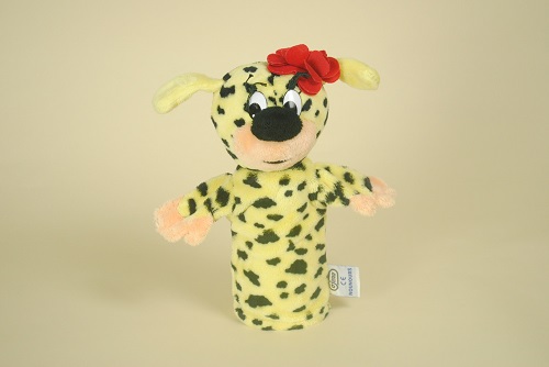 Peluche Marsupilami Jaune Tâche Noir 2002 Nounours - Coeur de Doudou