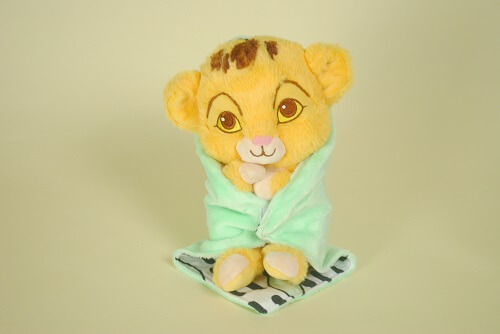 Doudou Bébé Roi Lion Simba Couverture Vert Disney Simba Toys