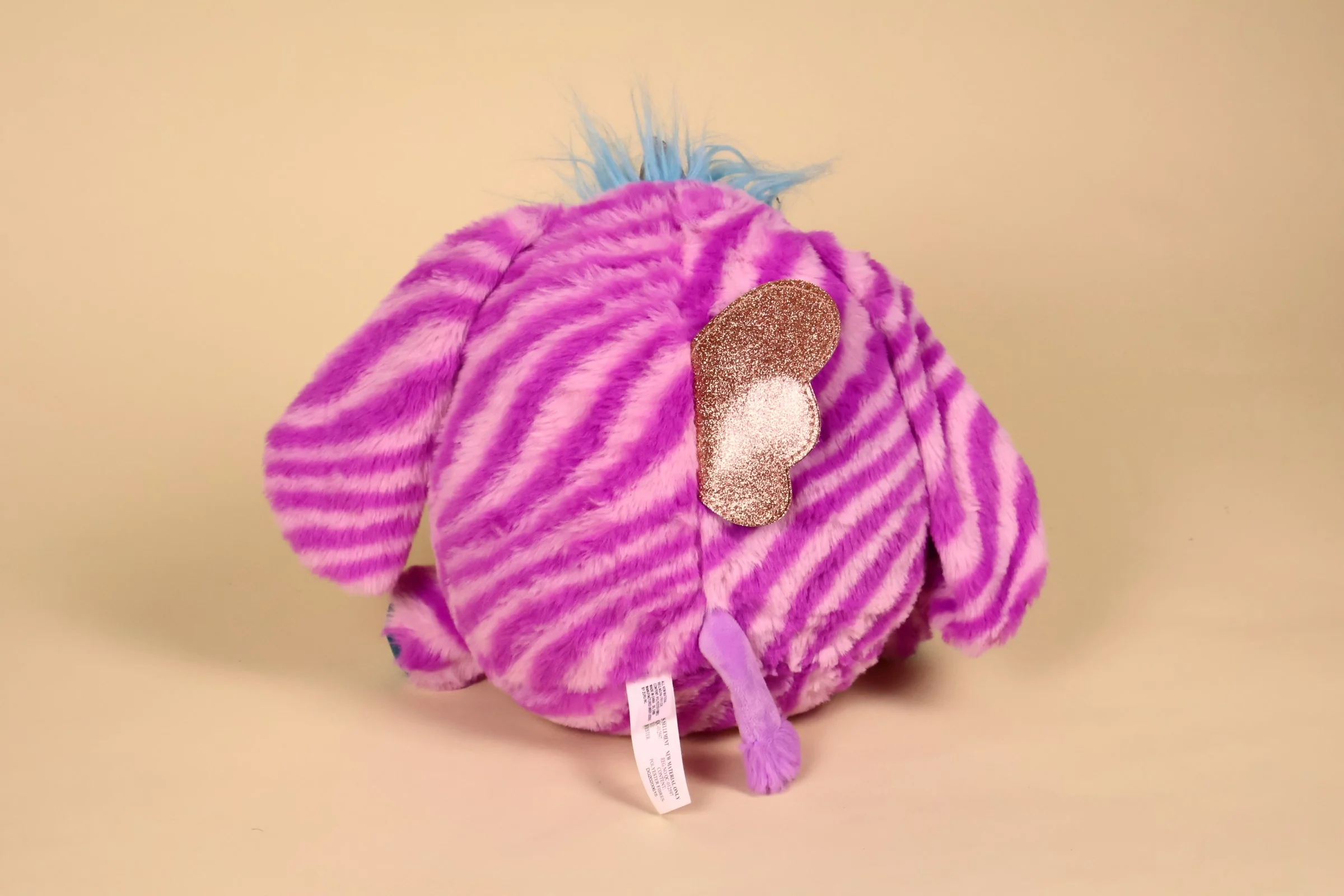éléphant licorne rayé dos