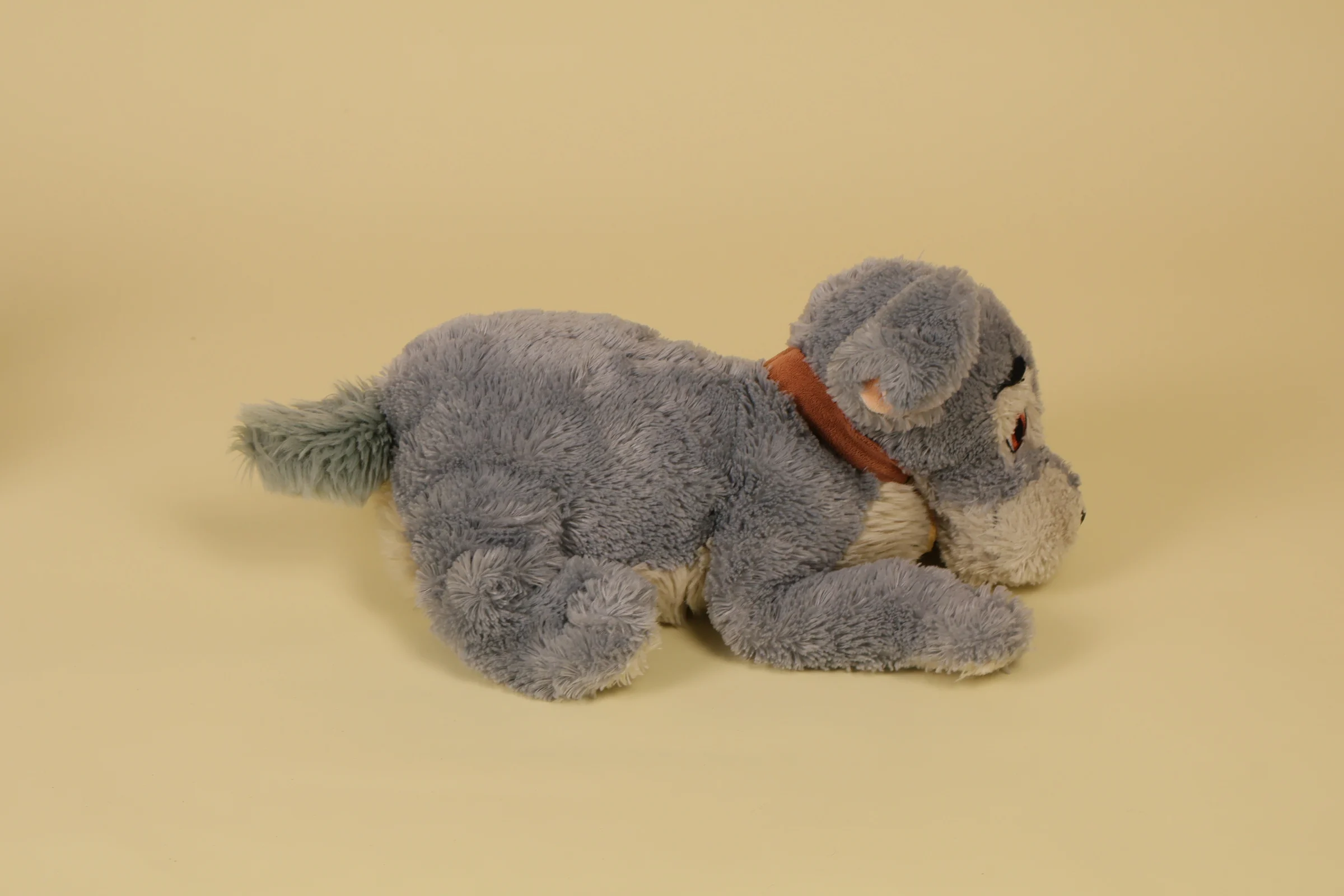 chien clochard couché profil