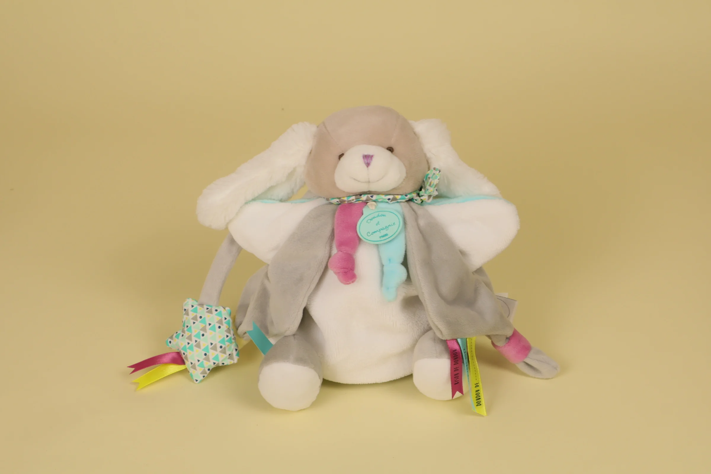 Doudou marionnette chien Toopi Boy collection Toopi et Noopette 2017 marque Doudou et Compagnie