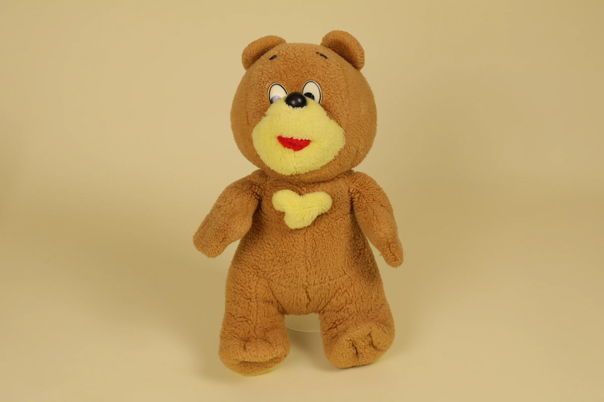 Peluche Bussi L'Ours Vintage 38 cm Année 1980 Marque Nounours