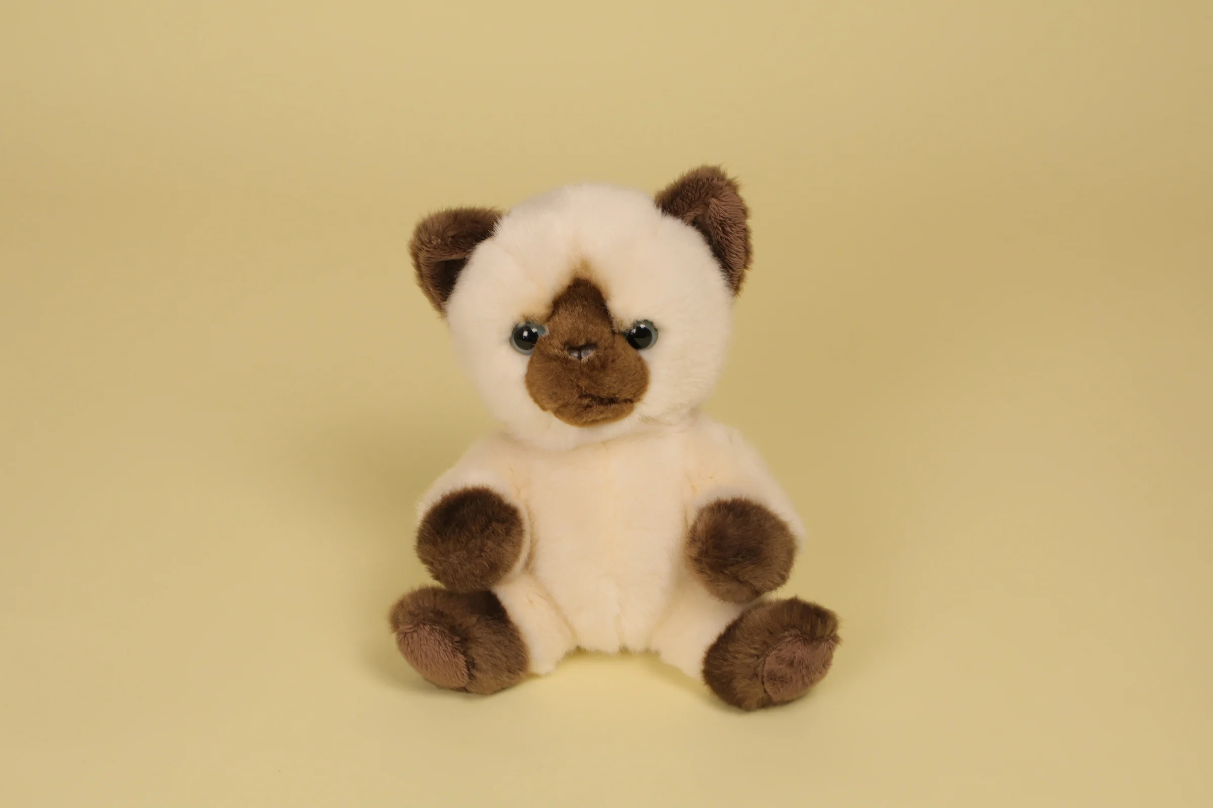Peluche Chat Siamois Collection Les Tetabisous 18 cm Annee 2023 Marque Anima