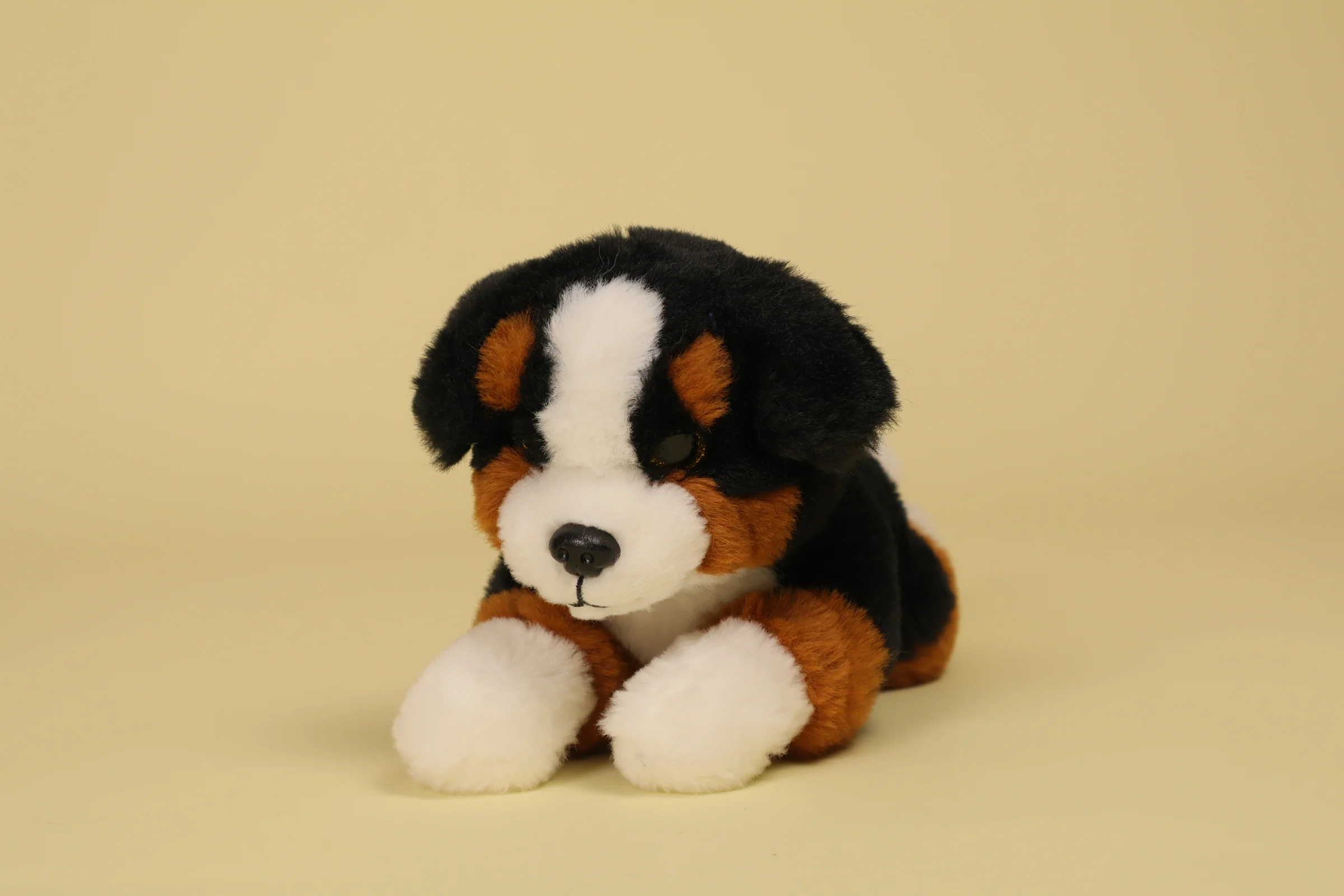 Peluche Chien Bouvier Bernois Couche 22 cm Collection Yago Mon Chiot SOS Bobo Annee 2021 Marque Gipsy